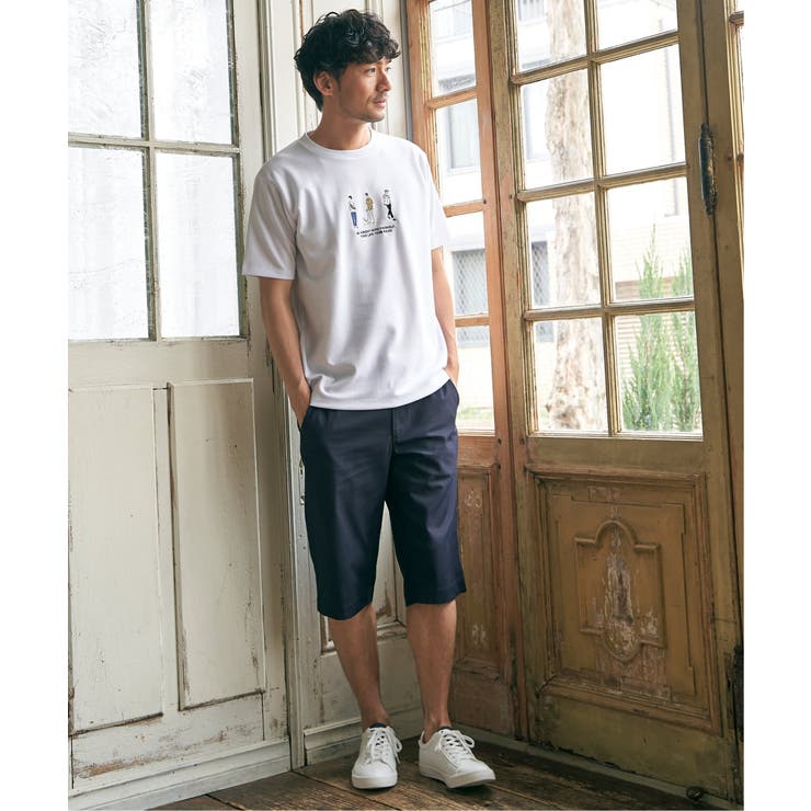 【親子コーデ】ポンチスリーメン刺繍Tシャツ | ikka  | 詳細画像5 