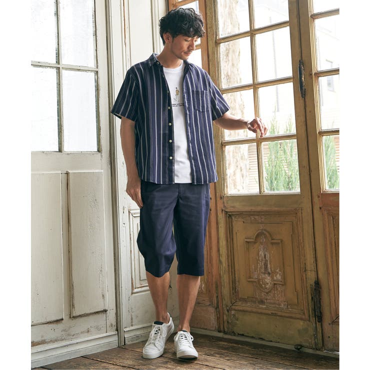 【親子コーデ】ポンチスリーメン刺繍Tシャツ | ikka  | 詳細画像6 