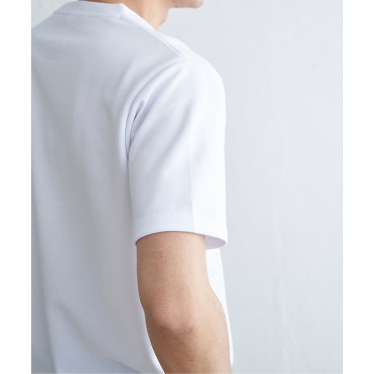 ポンチ刺繍ポケットTシャツ  | ikka  | 詳細画像12 