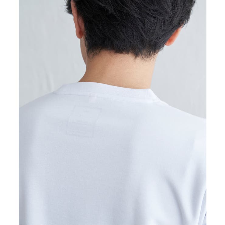 ポンチ刺繍ポケットTシャツ  | ikka  | 詳細画像14 