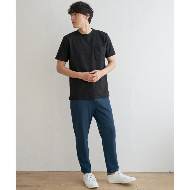 ヘリンボンフクレジャカードTシャツ | ikka  | 詳細画像14 