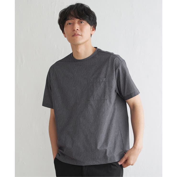 グレイ | GOKU楽AIRポケットTシャツ | ikka 
