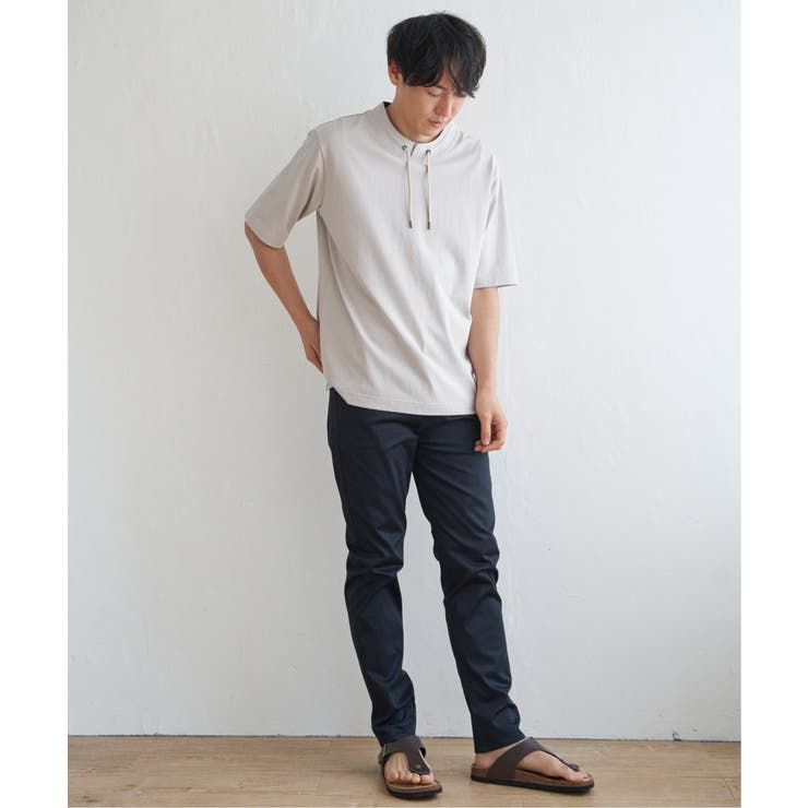 【接触冷感】冷感ルーイカラー5分袖 | ikka  | 詳細画像8 