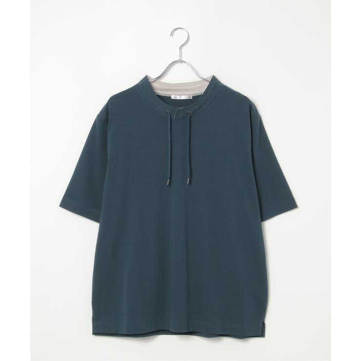 【接触冷感】冷感ルーイカラー5分袖 | ikka  | 詳細画像20 