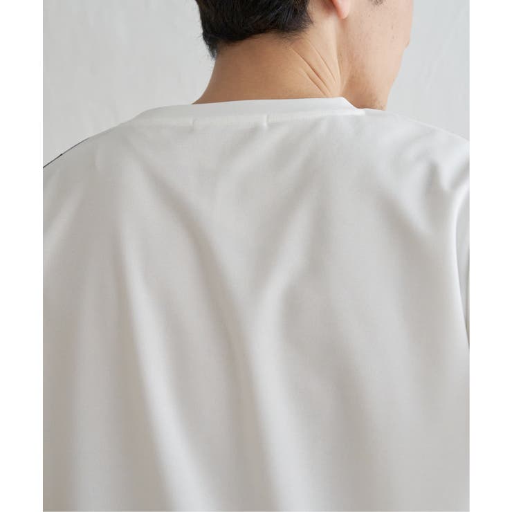 【接触冷感／親子コーデ】速乾COOL縦切り替えTシャツ | ikka  | 詳細画像13 