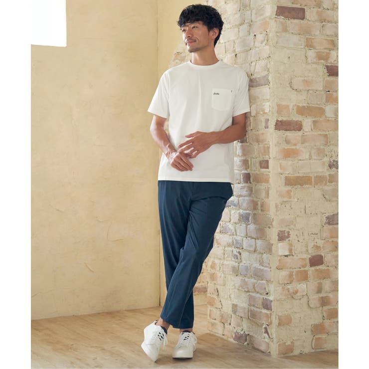 【接触冷感】速乾COOLポケットプリントTシャツ  | ikka  | 詳細画像4 