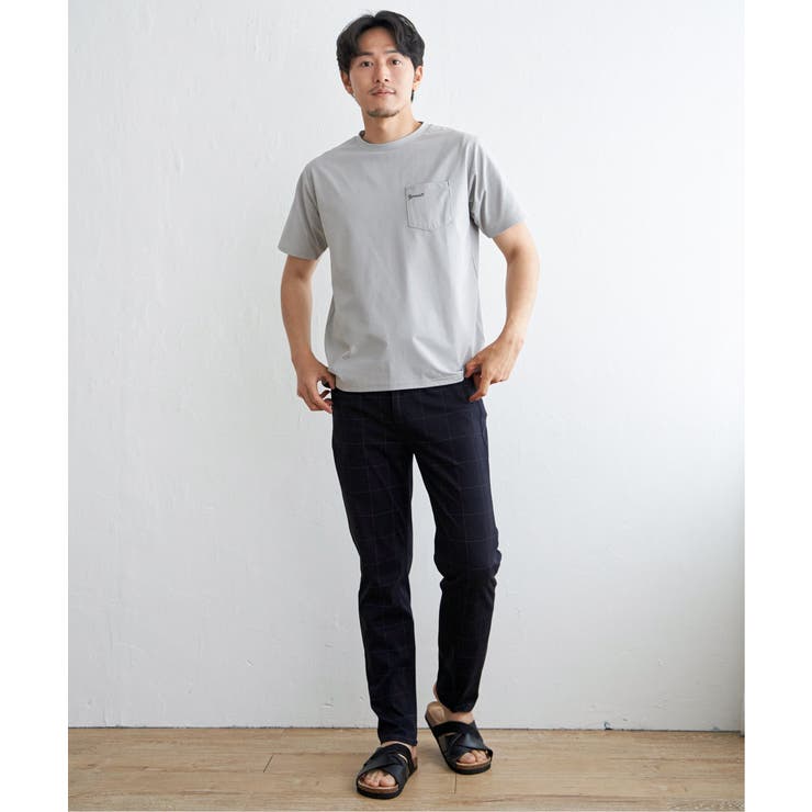 【接触冷感】速乾COOLポケットプリントTシャツ  | ikka  | 詳細画像8 