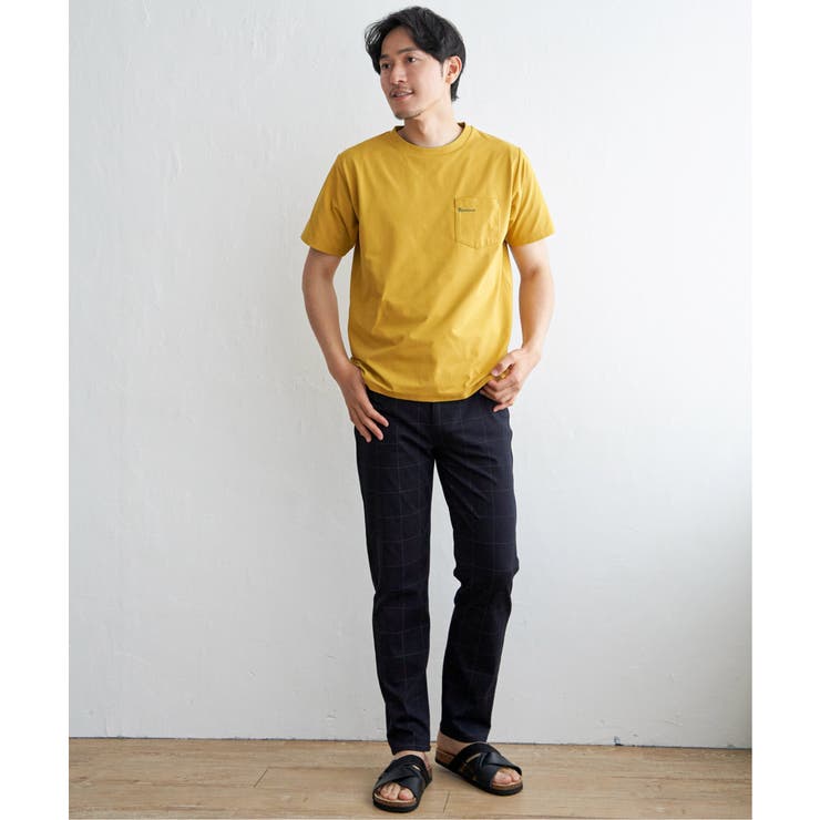 【接触冷感】速乾COOLポケットプリントTシャツ  | ikka  | 詳細画像12 