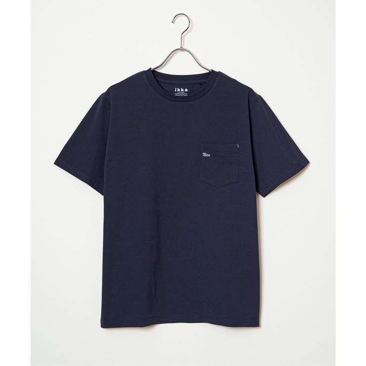 【接触冷感】速乾COOLポケットプリントTシャツ  | ikka  | 詳細画像20 