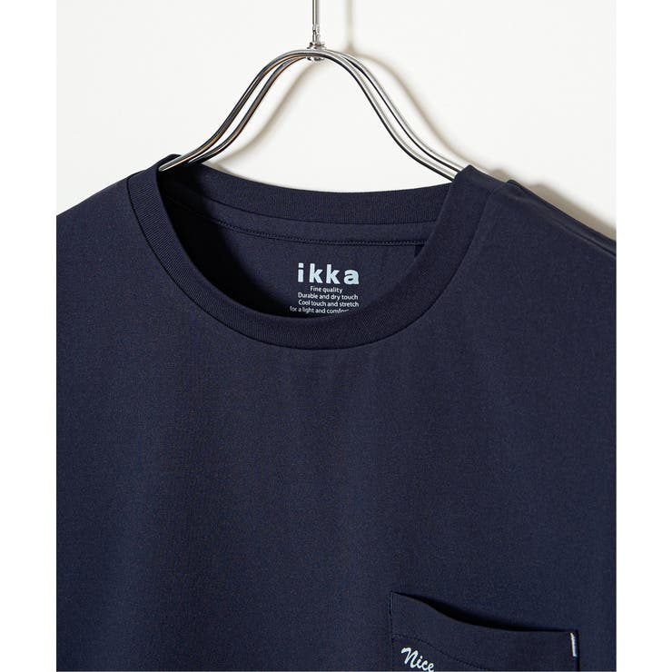 【接触冷感】速乾COOLポケットプリントTシャツ  | ikka  | 詳細画像24 