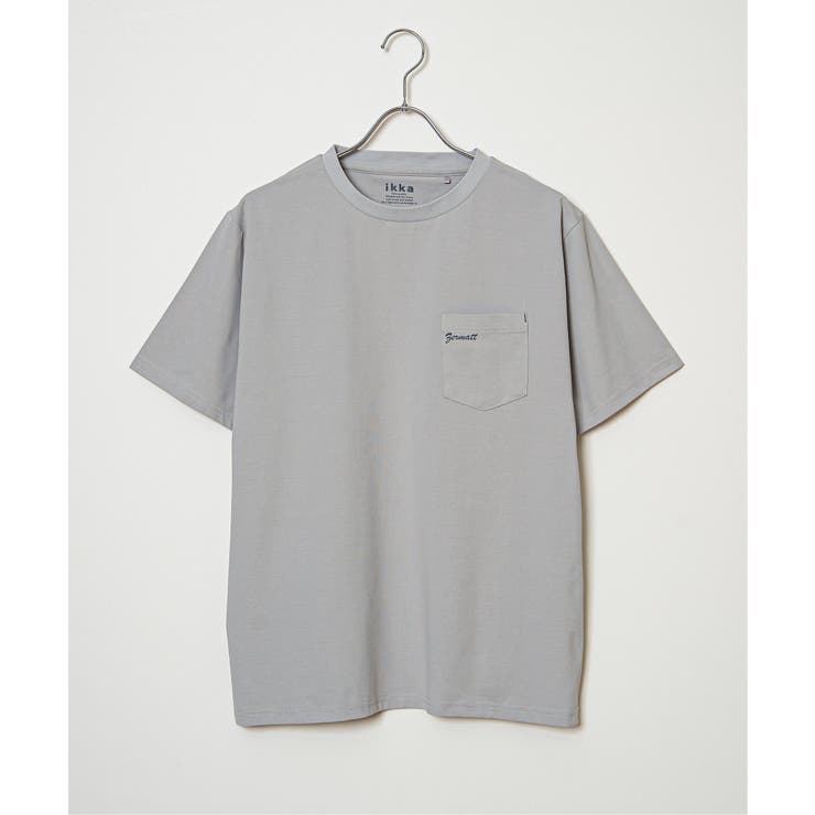 【接触冷感】速乾COOLポケットプリントTシャツ  | ikka  | 詳細画像29 