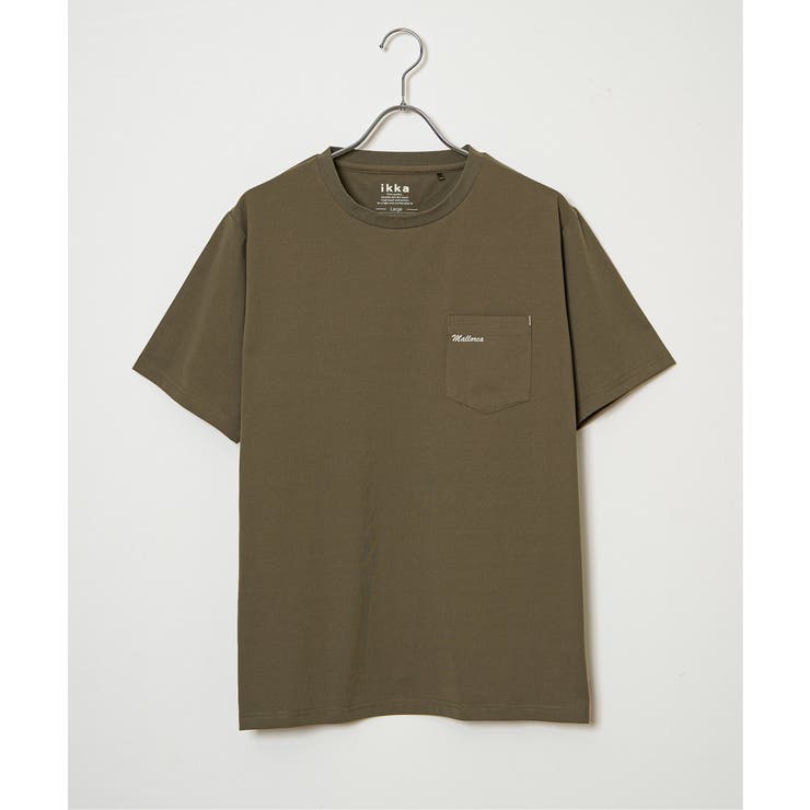 【接触冷感】速乾COOLポケットプリントTシャツ  | ikka  | 詳細画像35 