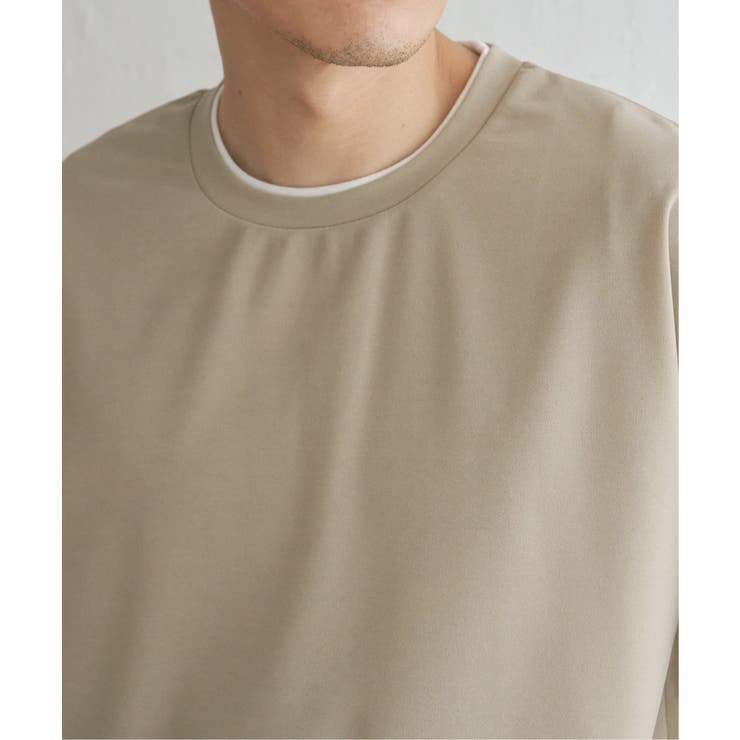 【接触冷感／親子コーデ】速乾COOLフェイクベストTシャツ | ikka  | 詳細画像24 