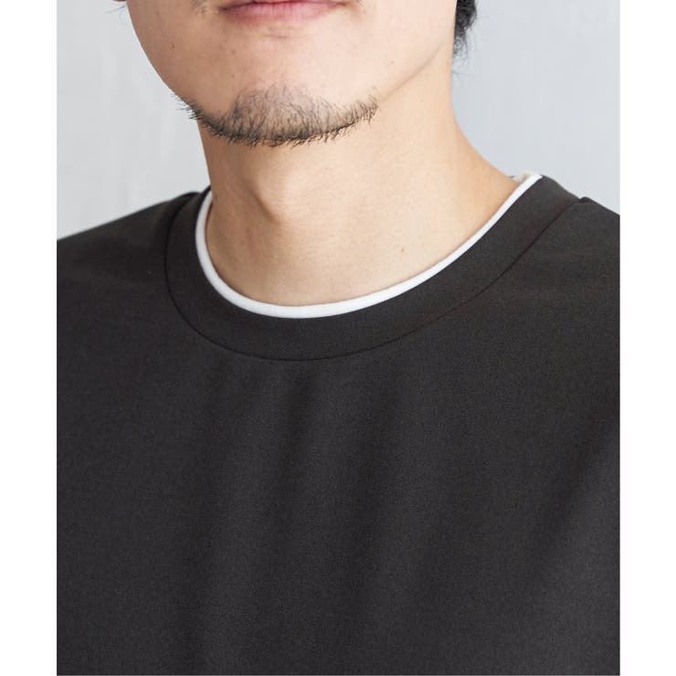【接触冷感／親子コーデ】速乾COOLフェイクベストＴシャツ | ikka  | 詳細画像16 