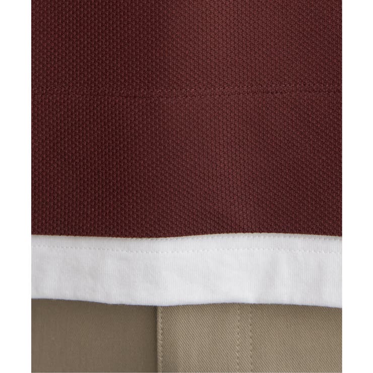 【お得だ値】ドライ鹿の子レイヤードTシャツ5分袖【吸水速乾】 | ikka  | 詳細画像19 