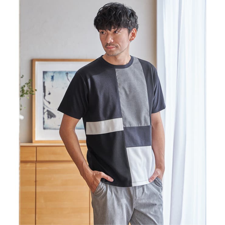 【雑誌MonoMax5月号掲載】ブロックス冷感切り替えTシャツ「小泉孝太郎さん着… | ikka  | 詳細画像2 