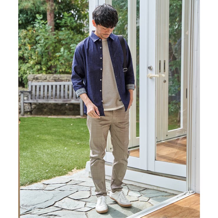 【雑誌MonoMax5月号掲載】冷感ドライワッフルフェイクT「小泉孝太郎さん着用… | ikka  | 詳細画像4 