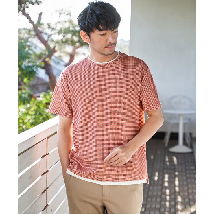 【雑誌MonoMax5月号掲載】冷感ドライワッフルフェイクT「小泉孝太郎さん着用… | ikka  | 詳細画像16 