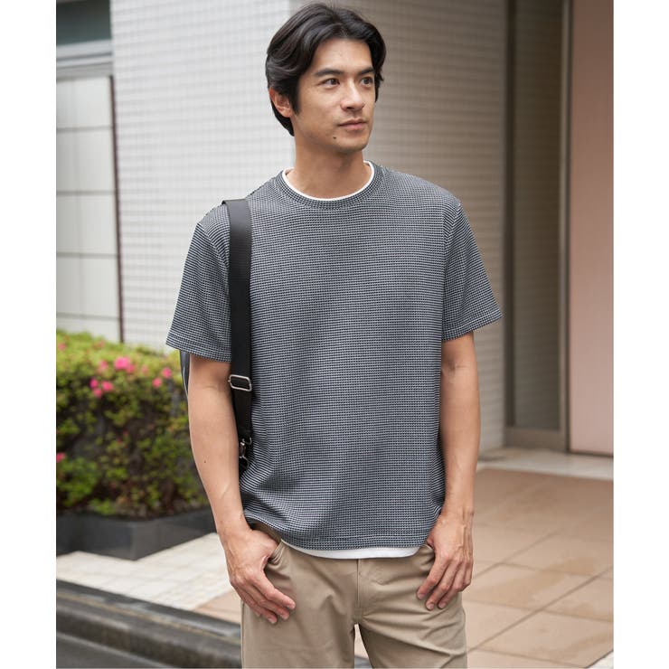 【雑誌MonoMax5月号掲載】冷感ドライワッフルフェイクT「小泉孝太郎さん着用… | ikka  | 詳細画像24 