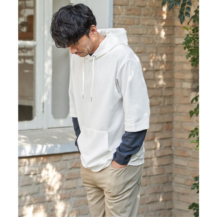 【雑誌MonoMax4月号掲載】GOKU楽冷感2WAYパーカ「小泉孝太郎さん着用… | ikka  | 詳細画像5 