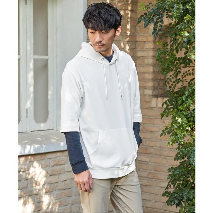 【雑誌MonoMax4月号掲載】GOKU楽冷感2WAYパーカ「小泉孝太郎さん着用… | ikka  | 詳細画像4 