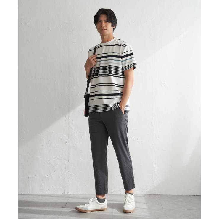 【MonoMax × 小泉孝太郎】冷感DRYポンチボーダーTシャツ「小泉孝太郎さ… | ikka  | 詳細画像13 