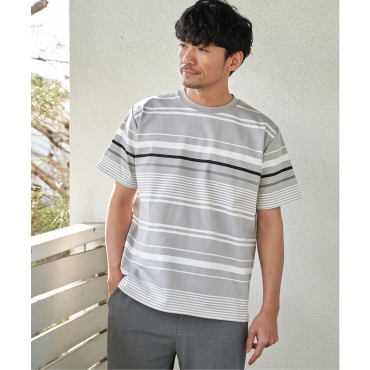 【MonoMax × 小泉孝太郎】冷感DRYポンチボーダーTシャツ「小泉孝太郎さ… | ikka  | 詳細画像14 