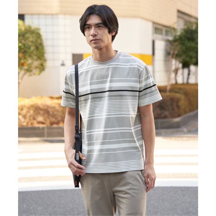 【MonoMax × 小泉孝太郎】冷感DRYポンチボーダーTシャツ「小泉孝太郎さ… | ikka  | 詳細画像17 