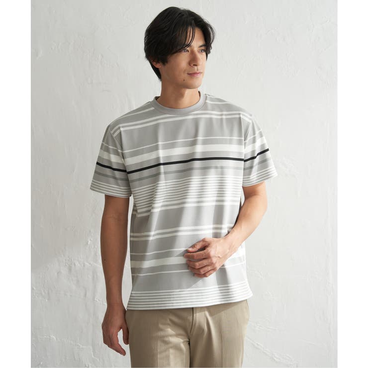 【MonoMax × 小泉孝太郎】冷感DRYポンチボーダーTシャツ「小泉孝太郎さ… | ikka  | 詳細画像20 