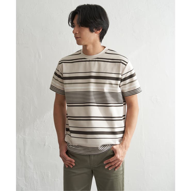 【MonoMax × 小泉孝太郎】冷感DRYポンチボーダーTシャツ「小泉孝太郎さ… | ikka  | 詳細画像28 