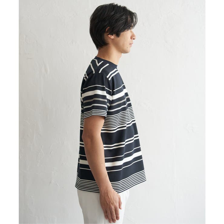 【MonoMax × 小泉孝太郎】冷感DRYポンチボーダーTシャツ「小泉孝太郎さ… | ikka  | 詳細画像31 