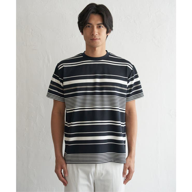 【MonoMax × 小泉孝太郎】冷感DRYポンチボーダーTシャツ「小泉孝太郎さ… | ikka  | 詳細画像33 