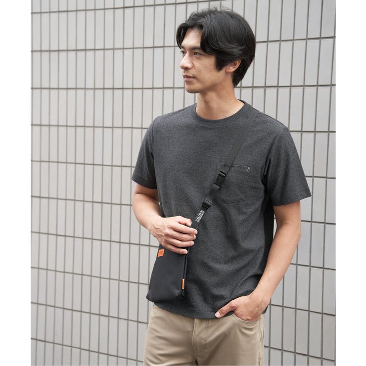 【吸水速乾】冷感DRYメランジ梨地Tシャツ | ikka  | 詳細画像4 