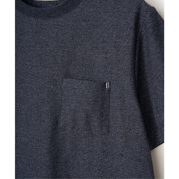 【吸水速乾】冷感DRYメランジ梨地Tシャツ | ikka  | 詳細画像33 
