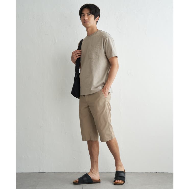 冷感DRYサッカーポケットTシャツ | ikka  | 詳細画像13 