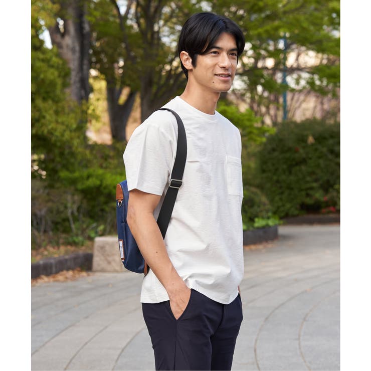 冷感DRYサッカーポケットTシャツ | ikka  | 詳細画像15 