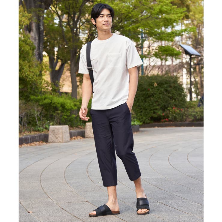 冷感DRYサッカーポケットTシャツ | ikka  | 詳細画像16 