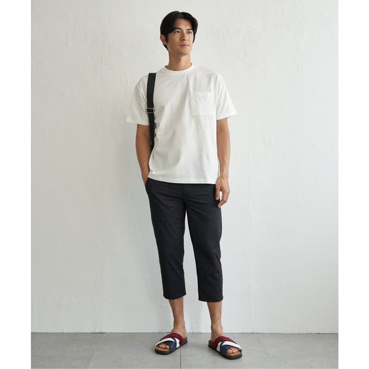冷感DRYサッカーポケットTシャツ | ikka  | 詳細画像21 