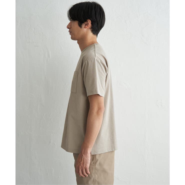 冷感DRYサッカーポケットTシャツ | ikka  | 詳細画像29 