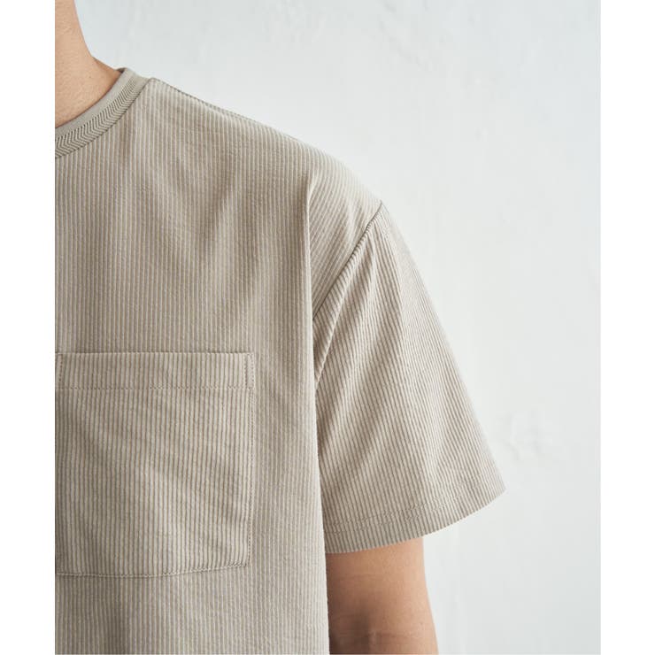 冷感DRYサッカーポケットTシャツ | ikka  | 詳細画像32 