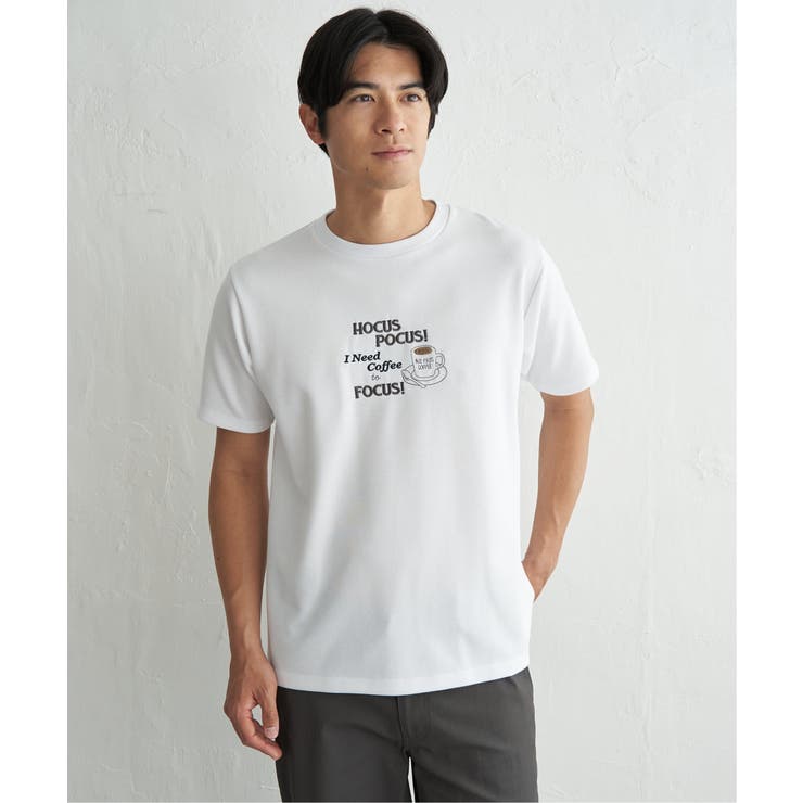 冷感ポンチ刺繍Ｔシャツ | ikka  | 詳細画像9 
