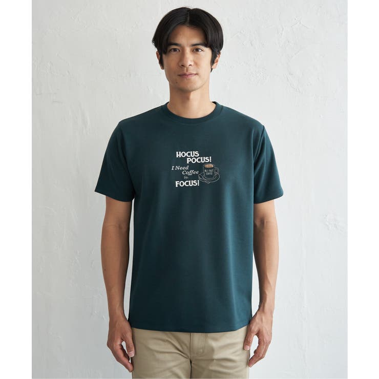 冷感ポンチ刺繍Ｔシャツ | ikka  | 詳細画像21 