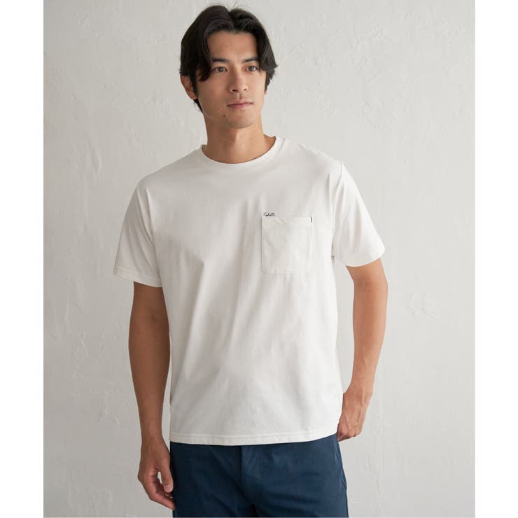 ホワイト | 冷感DRY旅するTシャツ | ikka 