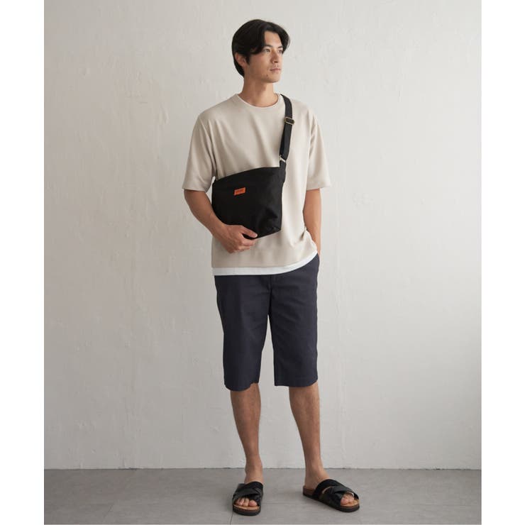 冷感DRYリップル5分袖Tシャツ | ikka  | 詳細画像25 