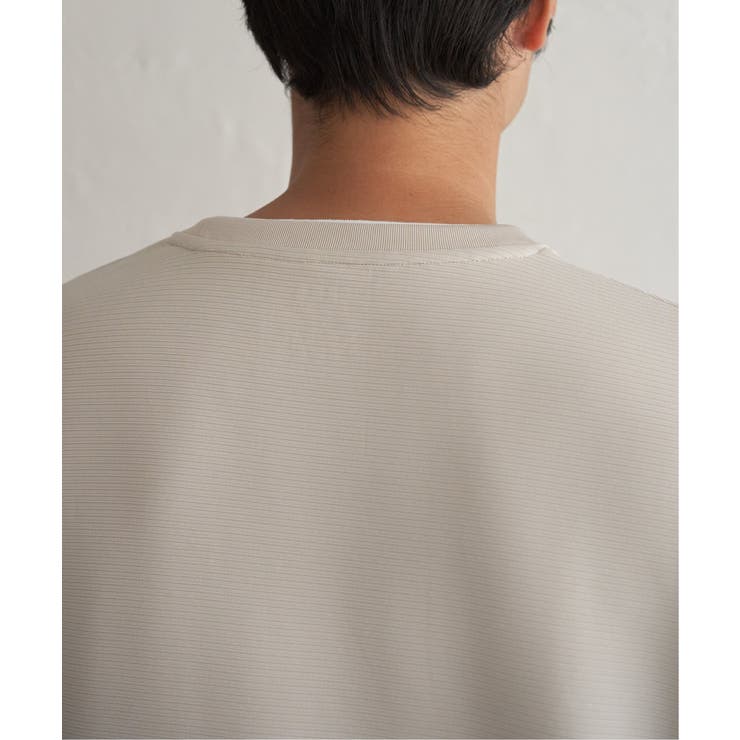 冷感DRYリップル5分袖Tシャツ | ikka  | 詳細画像36 