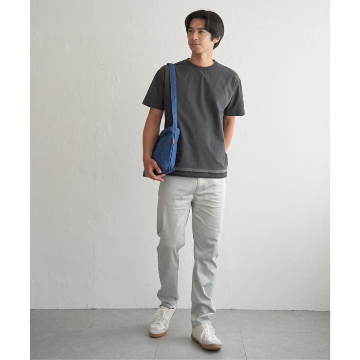 冷感DRYジョーゼットリブTシャツ | ikka  | 詳細画像9 