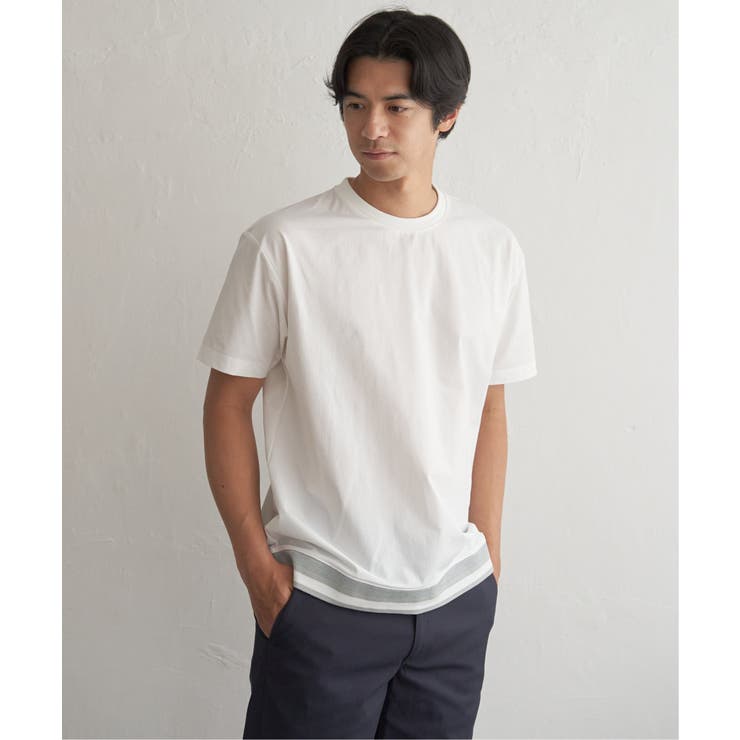 冷感DRYジョーゼットリブTシャツ | ikka  | 詳細画像17 
