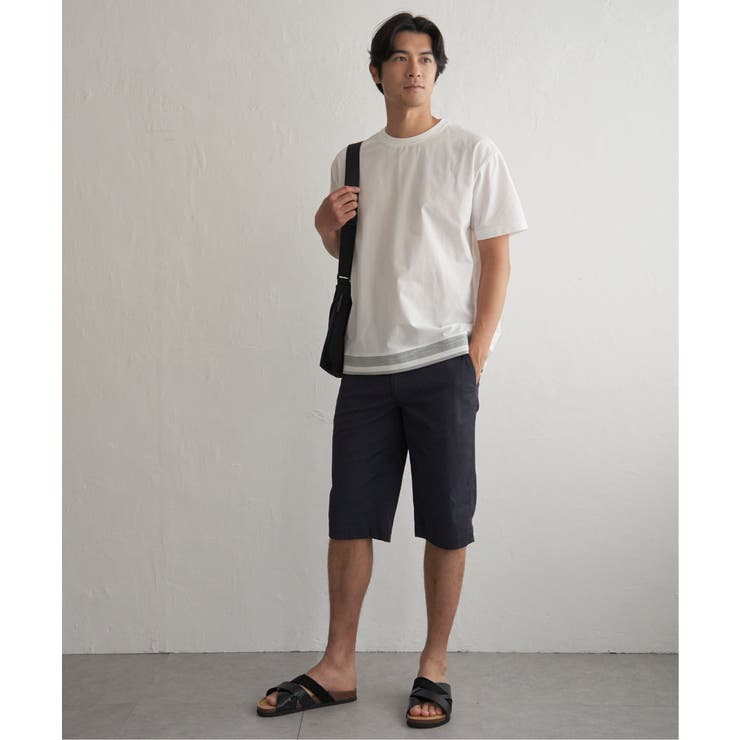冷感DRYジョーゼットリブTシャツ | ikka  | 詳細画像18 