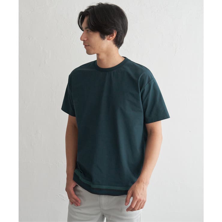 冷感DRYジョーゼットリブTシャツ | ikka  | 詳細画像26 