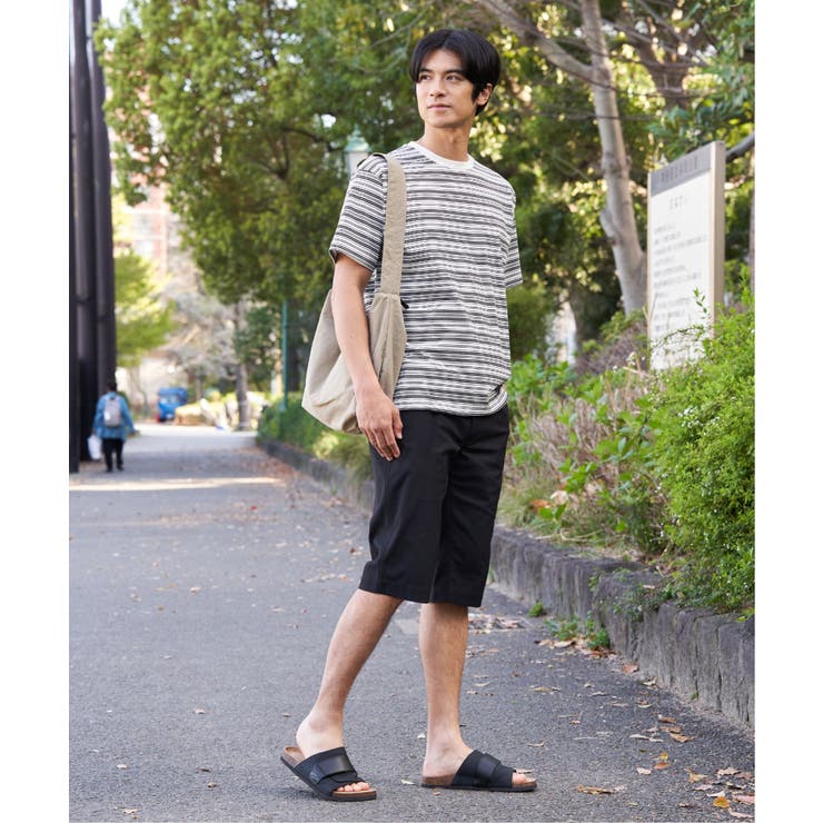 【お得だ値】冷感コットンドロストボーダーTシャツ | ikka  | 詳細画像13 